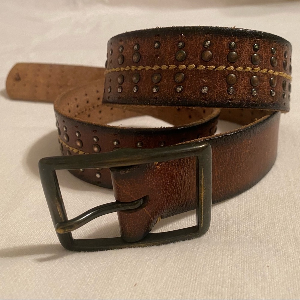 GENUINE LEATHER AE BELT